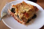 Soy & Dairy Free Cheesy Spinach Lasagna