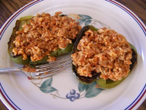 Roasted Un-Stuffed Peppers