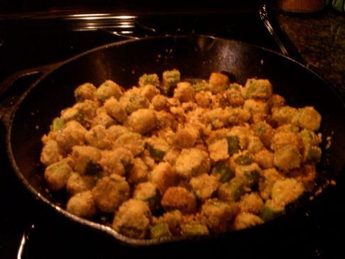 Cornmeal-Crusted Okra