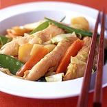 Chicken and Chinese Vegetable Stir-Fry 