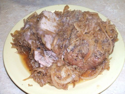Sauerkraut Pork Roast