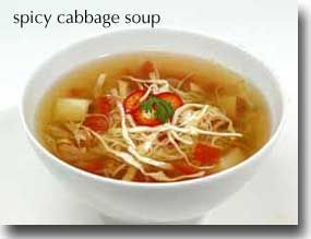 Spicy Cabbage Soup