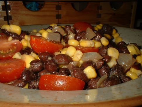 Cajun Black Beans - Vegan