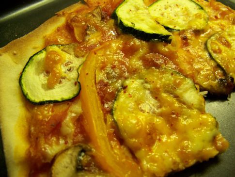 Veggie Pizza or Calzone Recipe | SparkRecipes