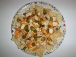 Spicy Chicken and Cheese Nachos