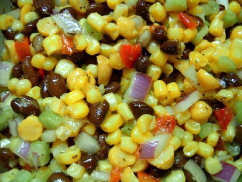 Succotash Salad (Black Bean & Corn Salad)