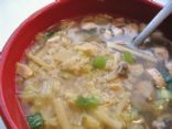Asian Chicken & Rice Soup