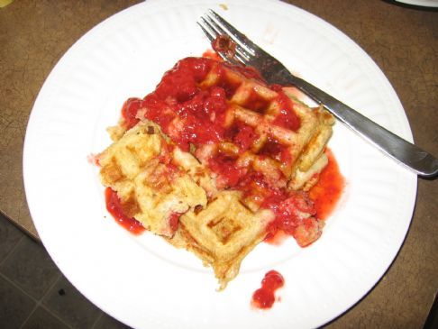 Low Fat Overnight Waffles