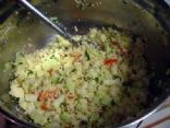 Mint Tabbouleh Salad, using Couscous