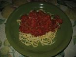 Mo's Spicey Turkey Spaghetti Sauce