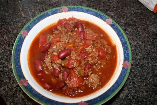 Beef and Bean Chili