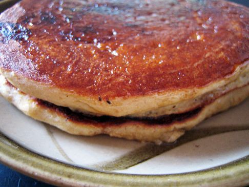 Whole Wheat Honey Flax Pancakes