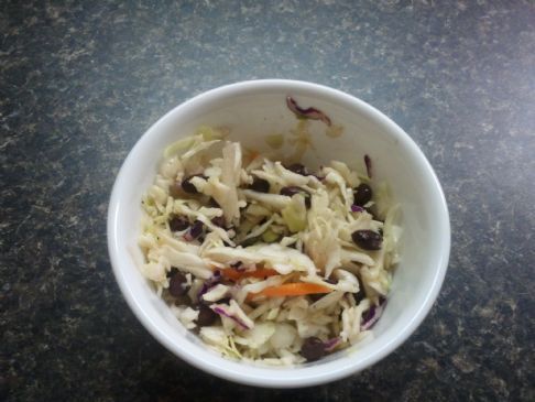 Black Bean Coleslaw