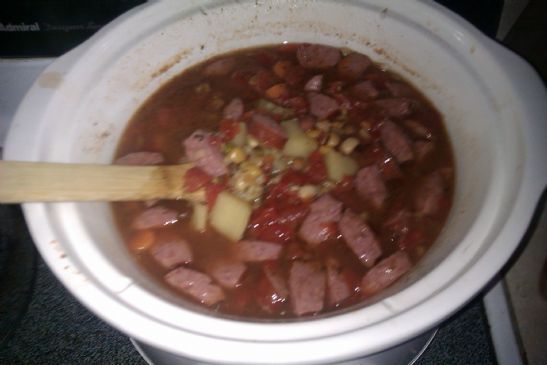 Slow Cooker 10 bean soup