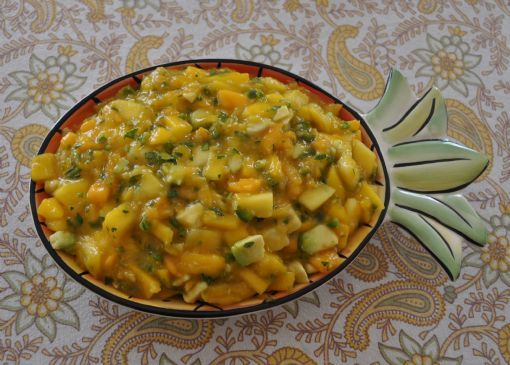 Mango Papaya Salsa