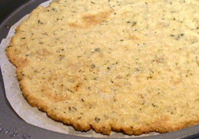 Pork Rind Pizza Crust For One Recipe | SparkRecipes