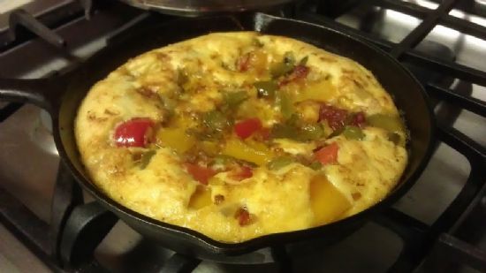 Pepper & Onion Frittata