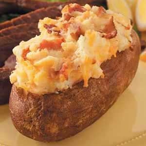 Twice Baked Potatoes.