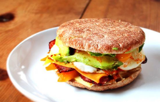 breakfast sandwich