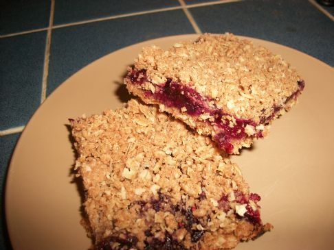 Berry Oat Bars