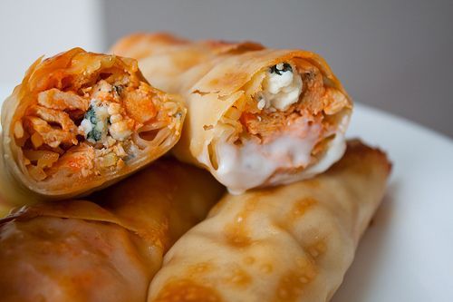 Buffalo Chicken Rolls