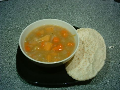 Thick Vegetable, Lentil & Split Pea Soup