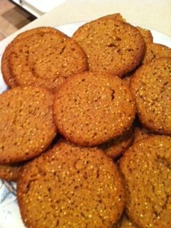 Quinoa Peanut Butter Cookies