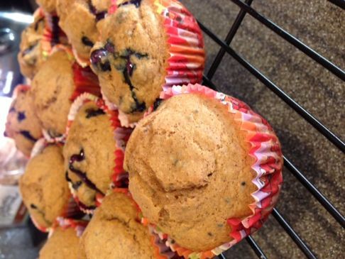 Vegan Blueberry Muffins