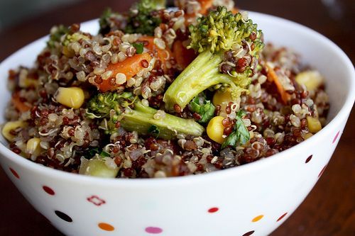 Quinoa Veggie Terriyaki Stir Fry