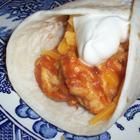 Salsa Chicken Burrito Filling