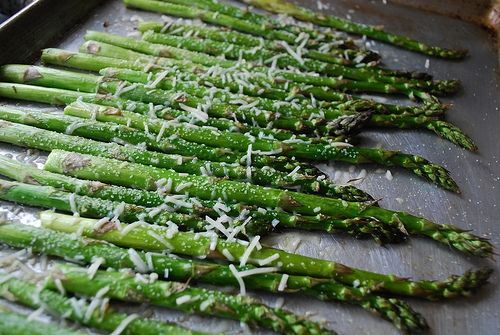 Roasted Parmesan Asparagus