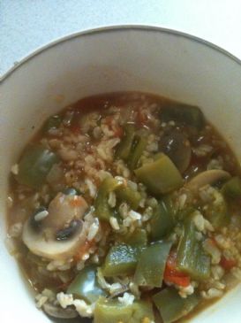 Vegetarian Stuffed Pepper Soup