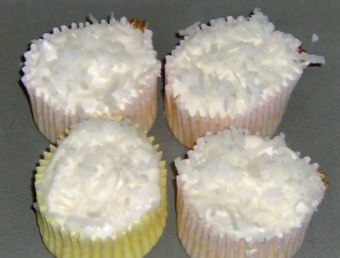 Coconut Cream Fluffcakes (Hungry Girl)