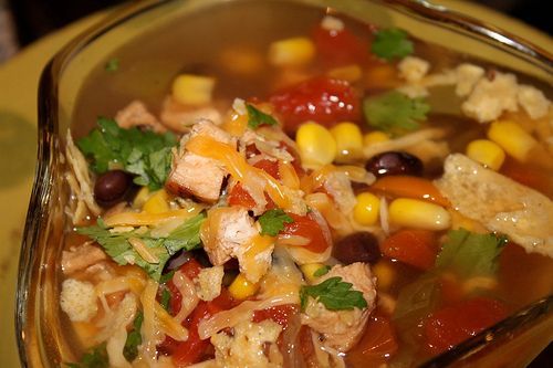 Wild Turkey Fajita Soup