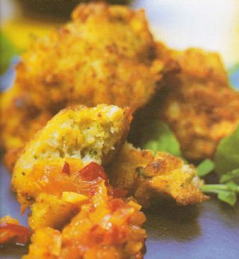 Cajun Shrimp & Corn Cake with Chipotle Cream - OUT WEST: Food & Lifestyle