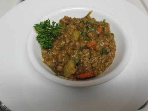 Lentil, Quinoa & Vegetable Pilaf/Stew