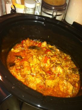 Crock Pot (Slow Cooker) Chicken Rice Curry