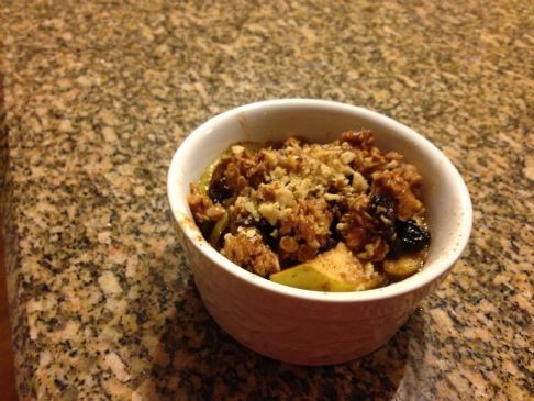 Guiltless Apple Crisp (GF & vegan)