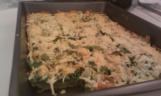 Baked Spinach Omelet II