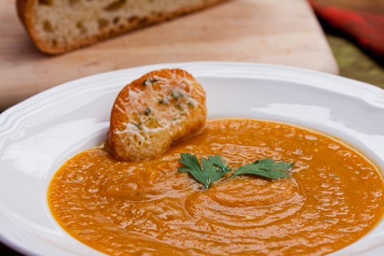 French Heirloom Pumpkin Soup