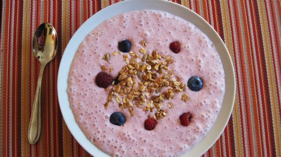 Strawberry Smoothie  Oatmeal