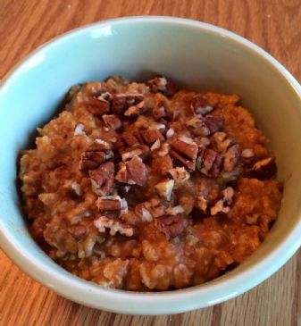 Pumpkin Pie Oatmeal