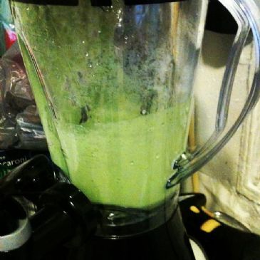 Green Spinach Protein Smoothie