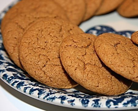 Old Fashioned Ginger Molasses Cookies