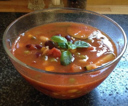 Vegetarian Minestrone Soup