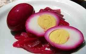 Rob H's Hard Boiled Eggs & pickled Beets