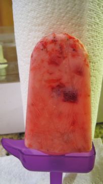 Strawberry & Lemonade Popsicles