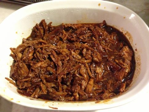Tangy BBQ Pulled Pork - Slow Cooker