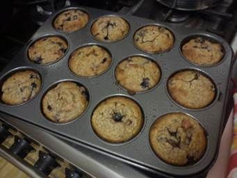 Muscle Worx For Her Chef Amy Blueberry Banana Protein Muffins