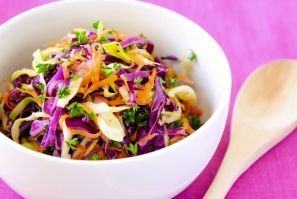 Sweet Summer Slaw with Lemon Honey Dressing